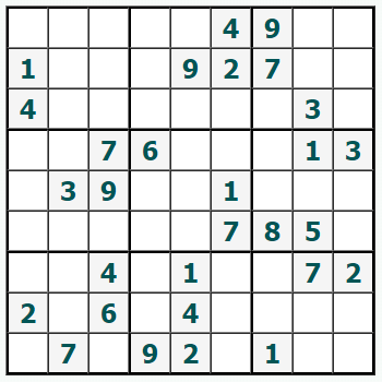 Imprimer Sudoku #569