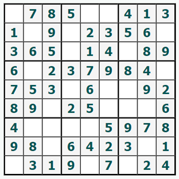 Εκτύπωση Sudoku #576