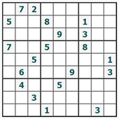 Free online Sudoku #580