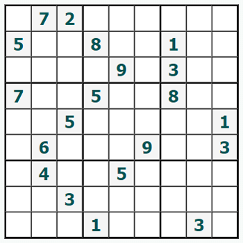 Imprimer Sudoku #580