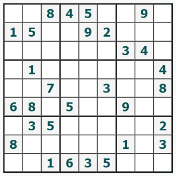 Imprimer Sudoku #584