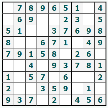 Broszura Sudoku #586