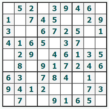 Skriv ut Sudoku #591