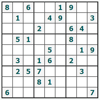 drucken Sudoku #594