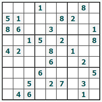 In Sudoku #599