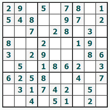 Imprimer Sudoku #617