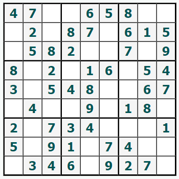 drucken Sudoku #622