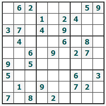 Imprimer Sudoku #629