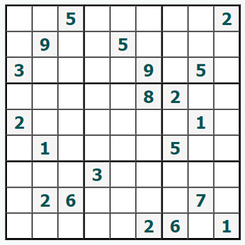 Skriv ut Sudoku #640