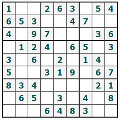 Sudoku on-line #642