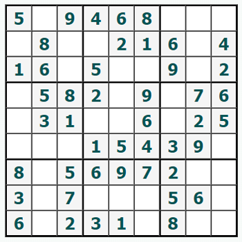 Imprimer Sudoku #647