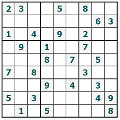 Sudoku online #664