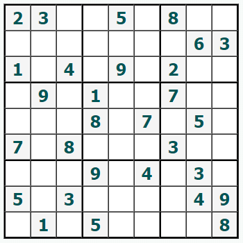Skriv ut Sudoku #664