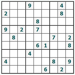 Sudoku online #665