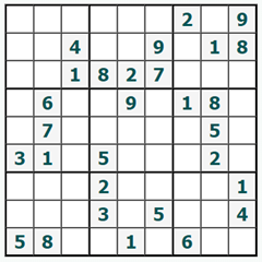 Sudoku en ligne #669