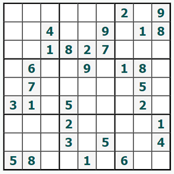Imprimer Sudoku #669