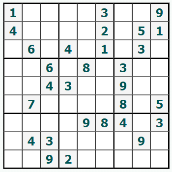 Sudoku yazdırmak #679