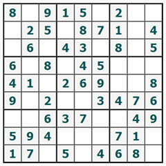 Sudoku online #687