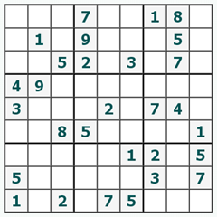 Sudoku online #69