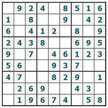 drucken Sudoku #691