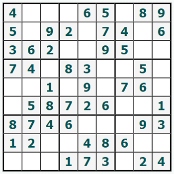Imprimer Sudoku #692