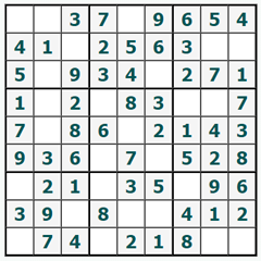 Sudoku on-line #696