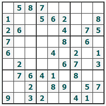 Imprimer Sudoku #698