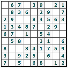 Sudoku on-line #701