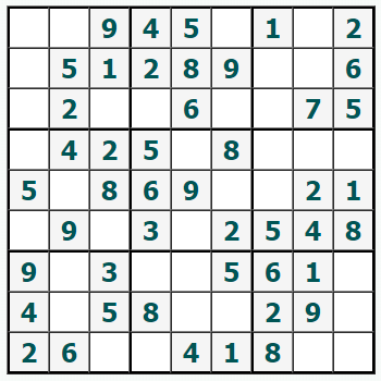 Imprimer Sudoku #702