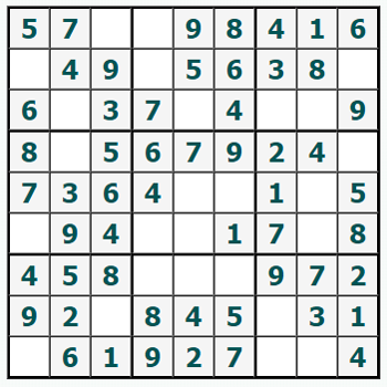 Print Sudoku #711