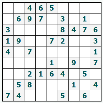 Print Sudoku #713