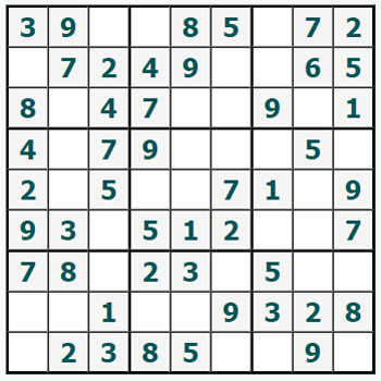 Broszura Sudoku #722