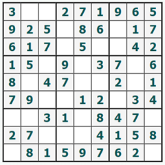 Sudoku en ligne #726