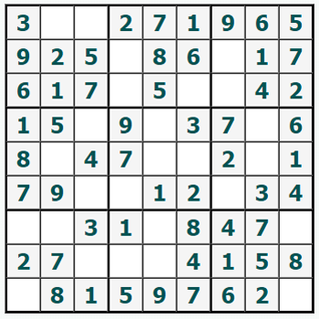 Stampa Sudoku #726