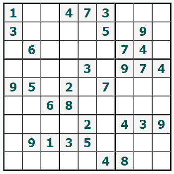 Print Sudoku #734