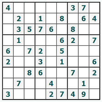 Imprimer Sudoku #743