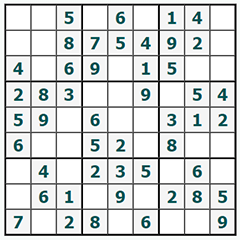 Sudoku en ligne #747