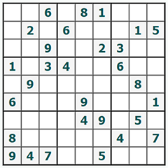 Sudoku on-line #749
