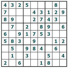 Sudoku en ligne #752