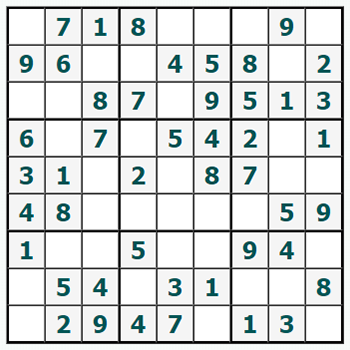 Print Sudoku #757