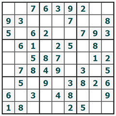 Online Sudoku #762