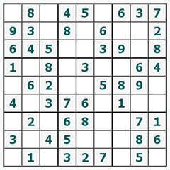 Sudoku online #77