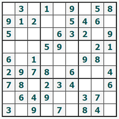 Sudoku on-line #772