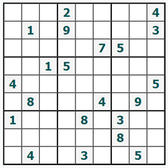 Sudoku on-line #775