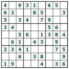 Sudoku en ligne #777