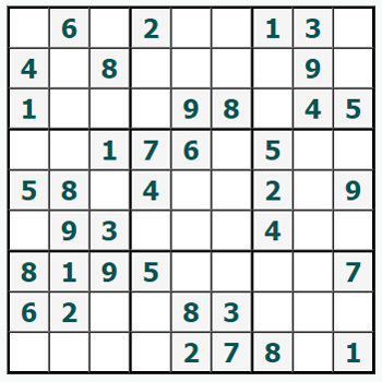 Print Sudoku #798