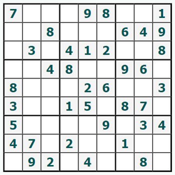 Print Sudoku #803