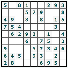 Sudoku en ligne #807