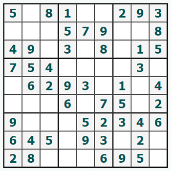 Print Sudoku #807