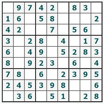 Print Sudoku #811
